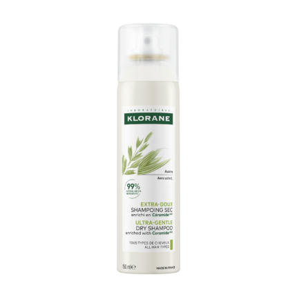Klorane Shampooing Sec Extra Doux au Lait d&rsquo;Avoine Spray (150 ml)