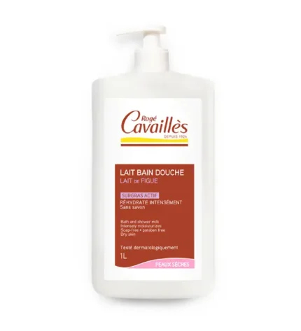 Rogé Cavaillés  LAIT ET BAIN DOUCHE HYDRATANT LAIT DE FIGUE 1L