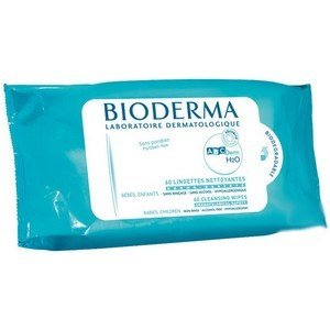 ABCDerm H2O 60 Lingettes nettoyantes