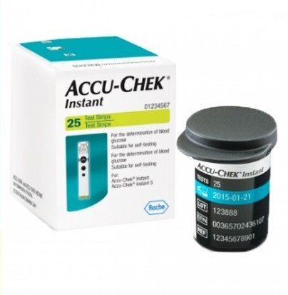 ACCU-CHEK INSTANT BOITE DE 25 BANDELETTES