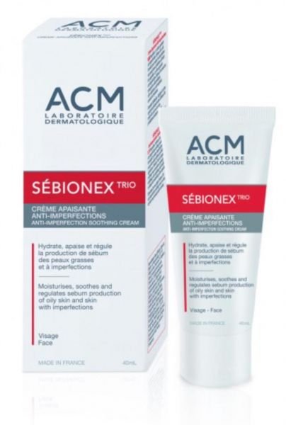 ACM Sebionex Trio Créme Apaisante Anti-imperfection 40 ml