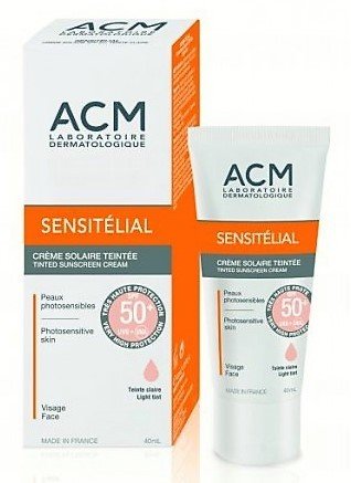 ACM Sensitélial SPF 50+ crème solaire 40 ml