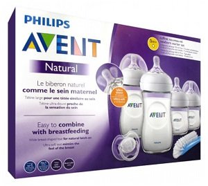 AVENT NEWBORN STARTER SET NATURAL  SCD301/01