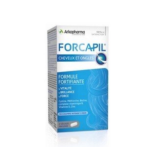 Arkopharma Forcapil Cheveux et Onlgles (60 Gélules)