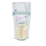 Avent Sachets de conservation du lait maternel 180ml scf603/25 (25 Sachets)