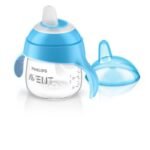 Avent Tasse Pingouin Avec Anses Bleues Anti-Derapante 200 ml 6 mois+