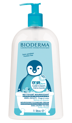 BIODERMA ABCDERM COLD-CREAM CRÈME LAVANTE 1L