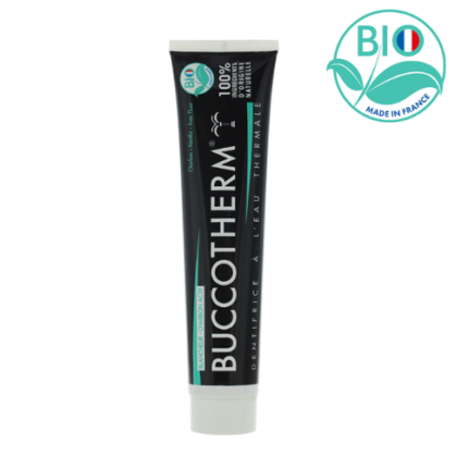 Buccotherm dentifrice blancheur au charbon 75ml
