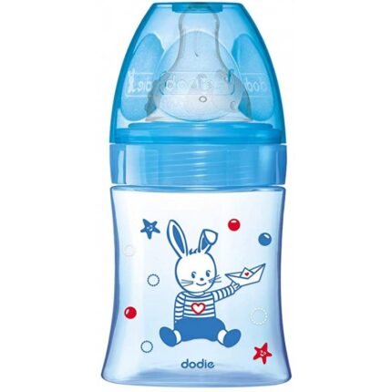Dodie Biberon Initiation+ 150 Ml Bleu Tet D1