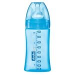 Dodie Biberon Inititation+ Col Large (0-8mois) 150ml Bleu