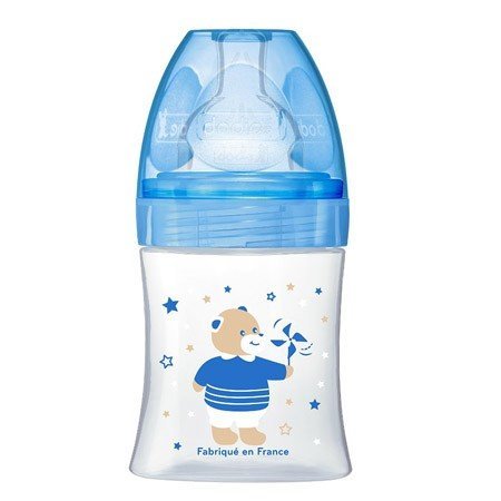 parapharmacie-marrakech-en-ligne-Dodie-Biberon-Sensation-150-ml-Bleu-Ourson-0-6-Mois-Tetine-Plate-Debit-1.jpg Dodie Biberon Sensation + 150 ml Bleu Ourson 0-6 Mois Tétine Plate Débit 1