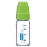 Dodie Biberons Verre Col Etroit 120 ml Vert Anis