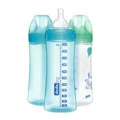 Dodie Évolution+ Lot de 3 Biberons Mixte 330ml