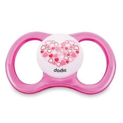 Dodie Sucette Air +6mois Fille R52 Rose Coeur