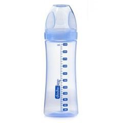 Dodie biberon Evolution 330ml Bleu tétine débit 3