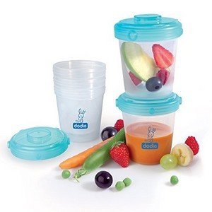 Dodie pots de conservation repas x6