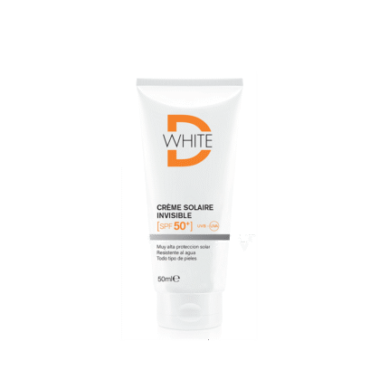Dwhite crème solaire Invisible spf50+