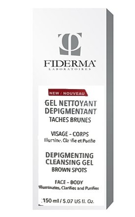 Fiderma gel nettoyant dépigmentant 150 ml