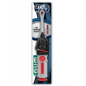 GUM Star Wars Brosse à dents Electrique 4020 DARK VADOR 6 ans et plus