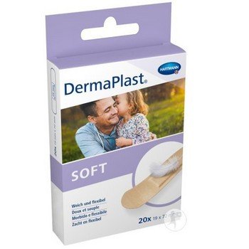 Hartmann DermaPlast Soft 19x72mm Pièces 20