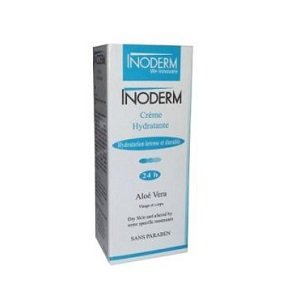 Inoderm crème hydratante visage pour peaux sèches 50ml