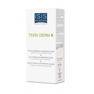 Isispharma Teen Derm K – Crème Sébo-Régulatrice (30 ml)