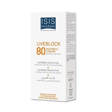 Isispharma Uveblock 80 crème Invisible