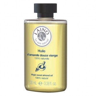 Laino Huile d&rsquo;amande douce 100% naturelle fl 100 ml
