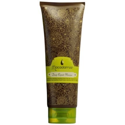 Macadamia Natural Oil Deep Repair Masque – Masque Reconstructeur Profond Pour Cheveux Sec ou Abîmés 100ml
