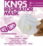 Masque  avec valve réutilisable KN95 scellé à l'unité – Image 2