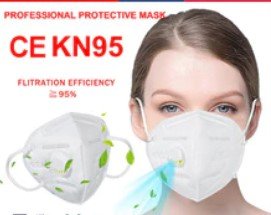 Masque  avec valve réutilisable KN95 scellé à l&rsquo;unité