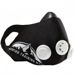Masque d&rsquo;entraînement d&rsquo;élévation 2.0 Noir-Blanc Taille: M