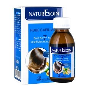 NaturEsoin Huile capillaire Bouquet de 10 huiles végétales et naturelles