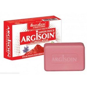 Nature soin Argisoin Savon Doux à l&rsquo;Argile Rouge 125G