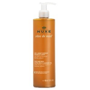 Nuxe rêve de miel gel lavant surgras visage et corps peaux sèches et sensibles (400 ml)