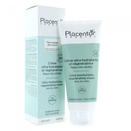 Placentor Vegetal Crème Ultra-hydratante et Régénératrice Peaux Trés Séches 200 ml