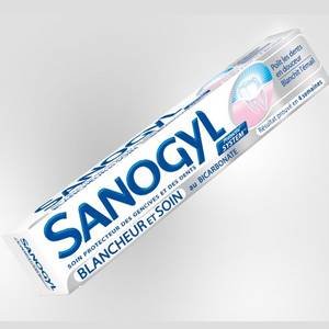 Sanogyl dentifrice soin blancheur 75ml