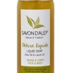 Savon D&rsquo;Alep Deluxe Liquide à l&rsquo;huile d&rsquo;olive et Huile de baie laurier 250ml
