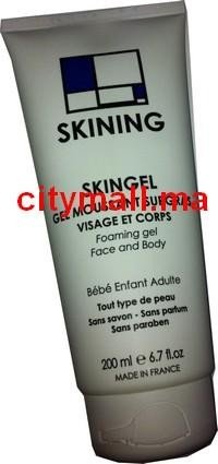 Skining skin gel moussant surgras visage et corps (200 ml)