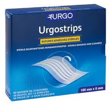 Urgostrips Sutures Cutanée Adhésives 100 x 6 mm Boite de 50