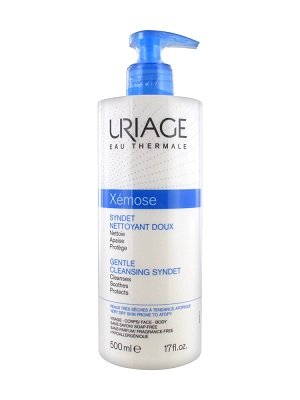 Uriage Xémose Syndet – Nettoyant Doux (500 ml)
