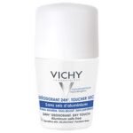 Vichy Déodorant sans sels d&rsquo;aluminium 24H toucher sec – peaux réactives (50 ml)