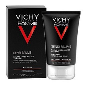 Vichy Homme SENSI-BAUME APRES RASAGE Ca. confort anti-réactions – Peaux sensibles ( 75 ml)